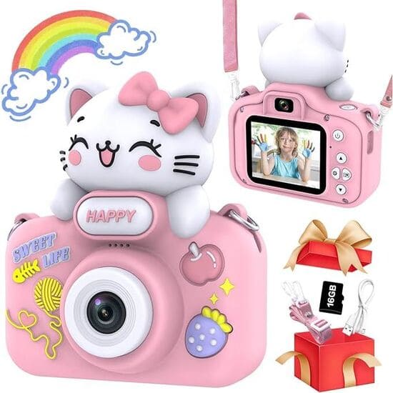 Saneen Pink Digital Camera for Girls